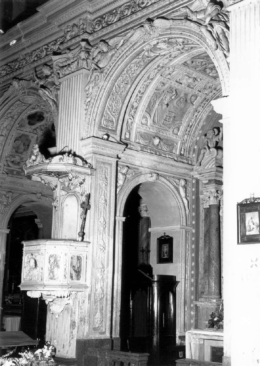 decorazione plastica, complesso decorativo di Ferraboschi Martino (sec. XVII)