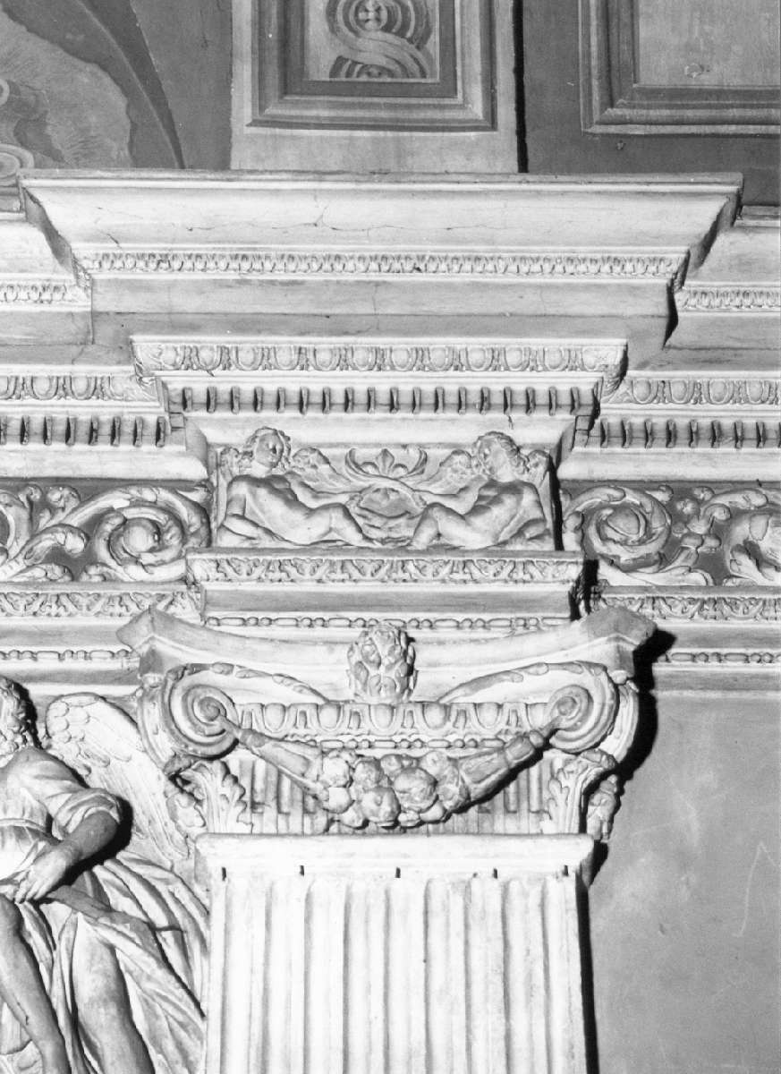 decorazione plastica, elemento d'insieme di Ferraboschi Martino (sec. XVII)