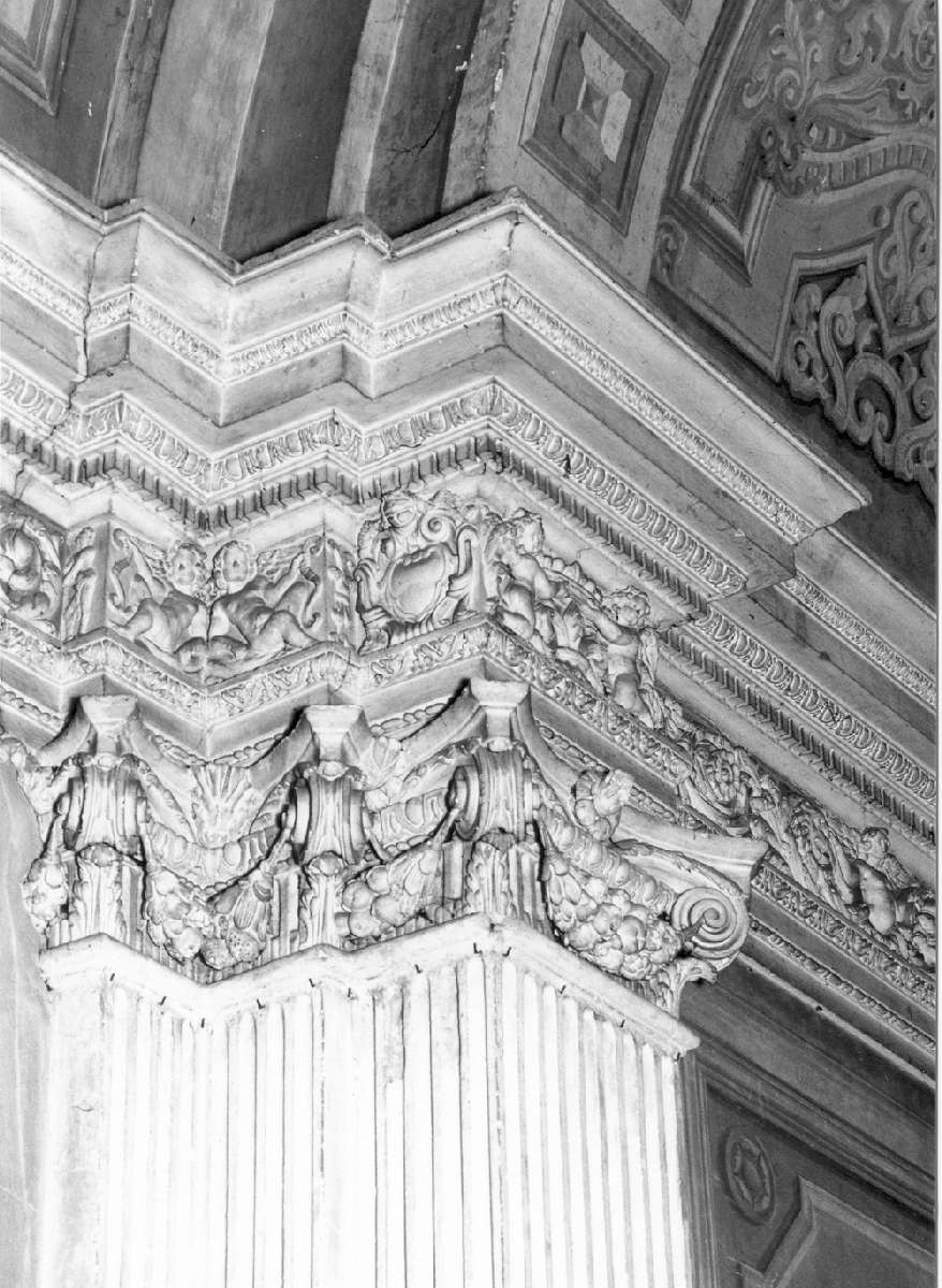 decorazione plastica, elemento d'insieme di Ferraboschi Martino (sec. XVII)