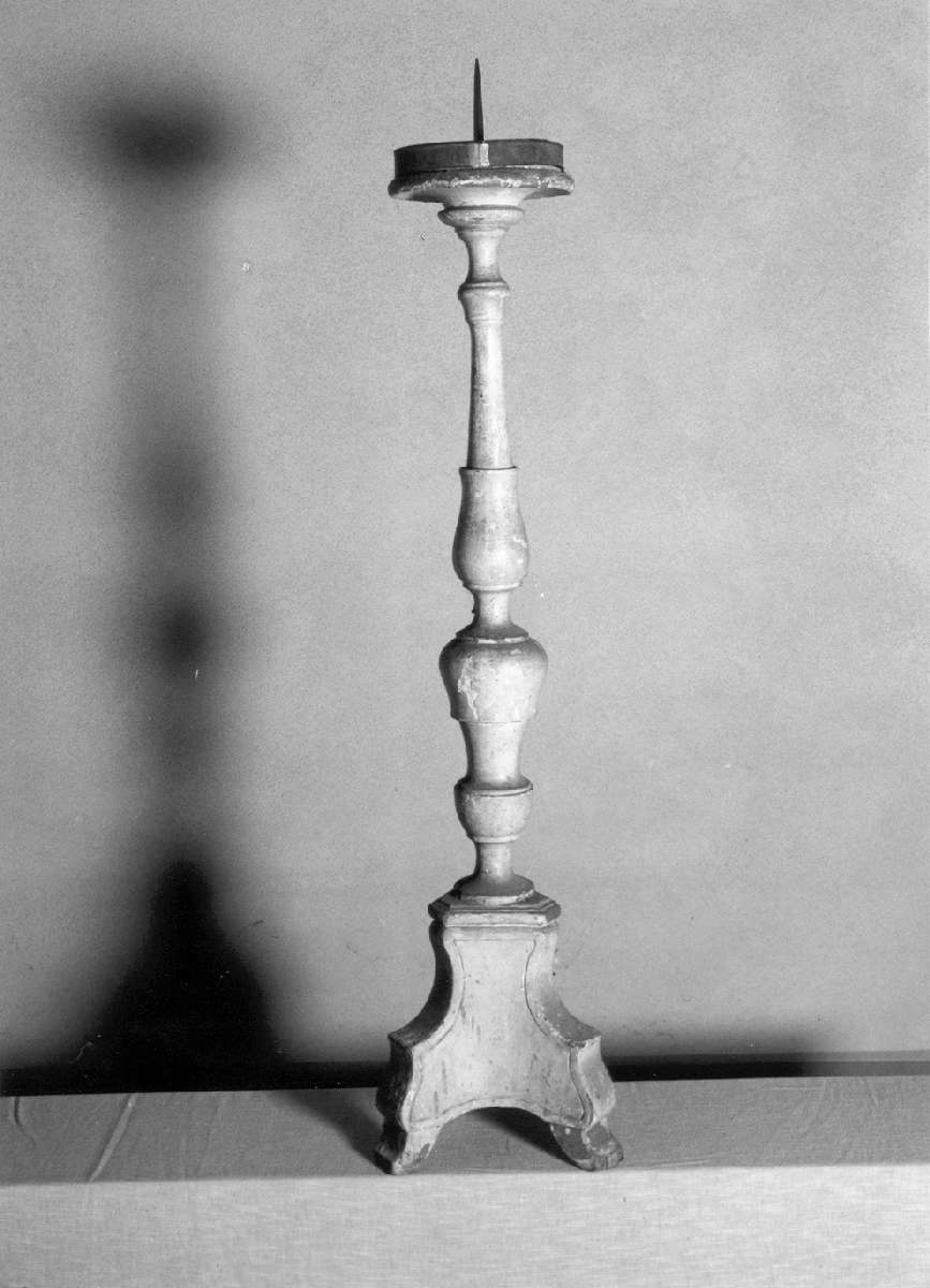 candeliere, serie - manifattura emiliano-lombarda (seconda metà sec. XIX)