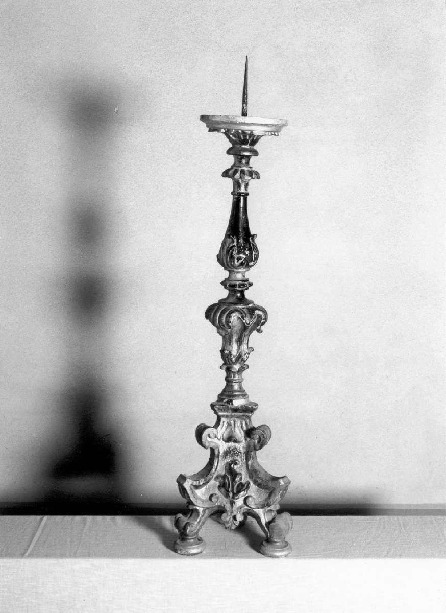 candeliere, serie - manifattura emiliano-lombarda (sec. XVIII)