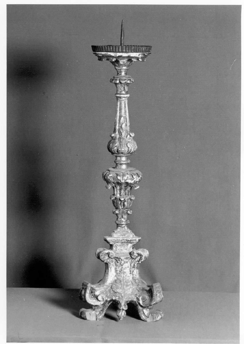 candeliere, serie - manifattura emiliana (seconda metà sec. XVIII)