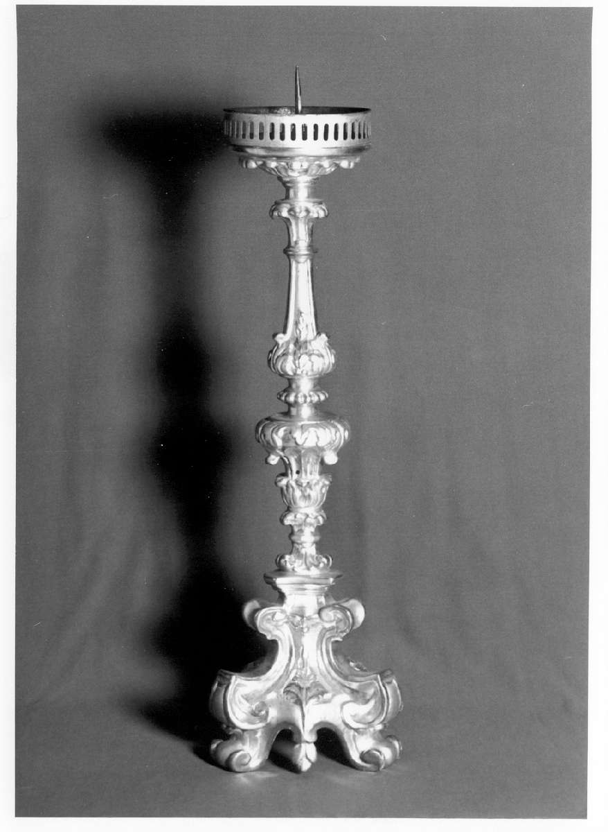 candeliere, serie - manifattura emiliana (seconda metà sec. XVIII)