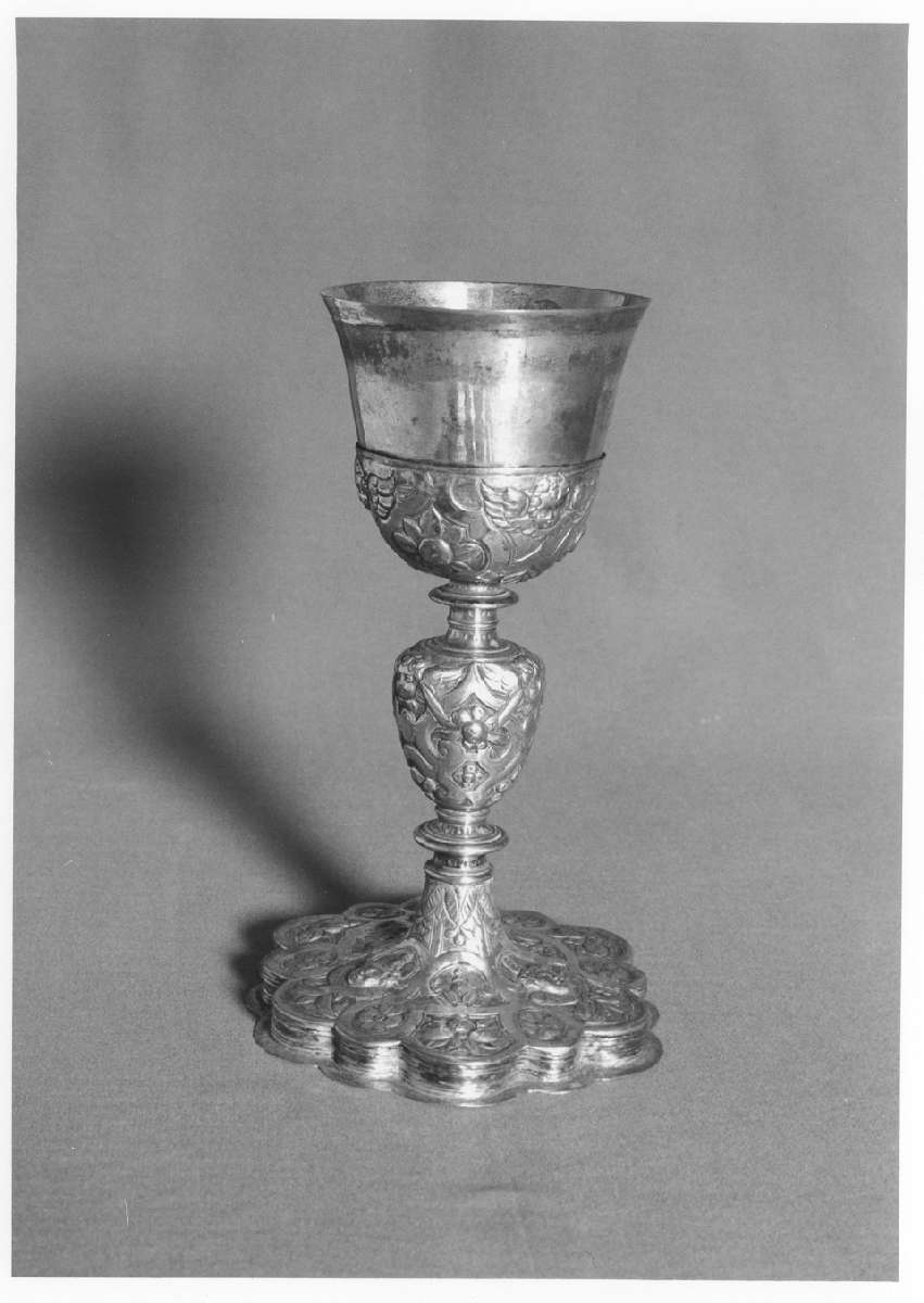 calice - manifattura emiliana (prima metà sec. XVII)