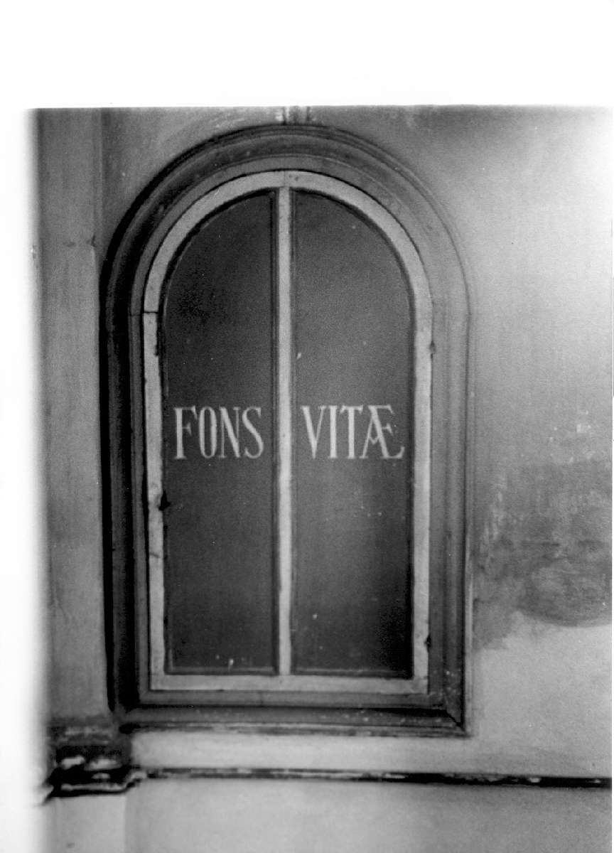 mostra di nicchia - manifattura emiliana (ultimo quarto sec. XIX)