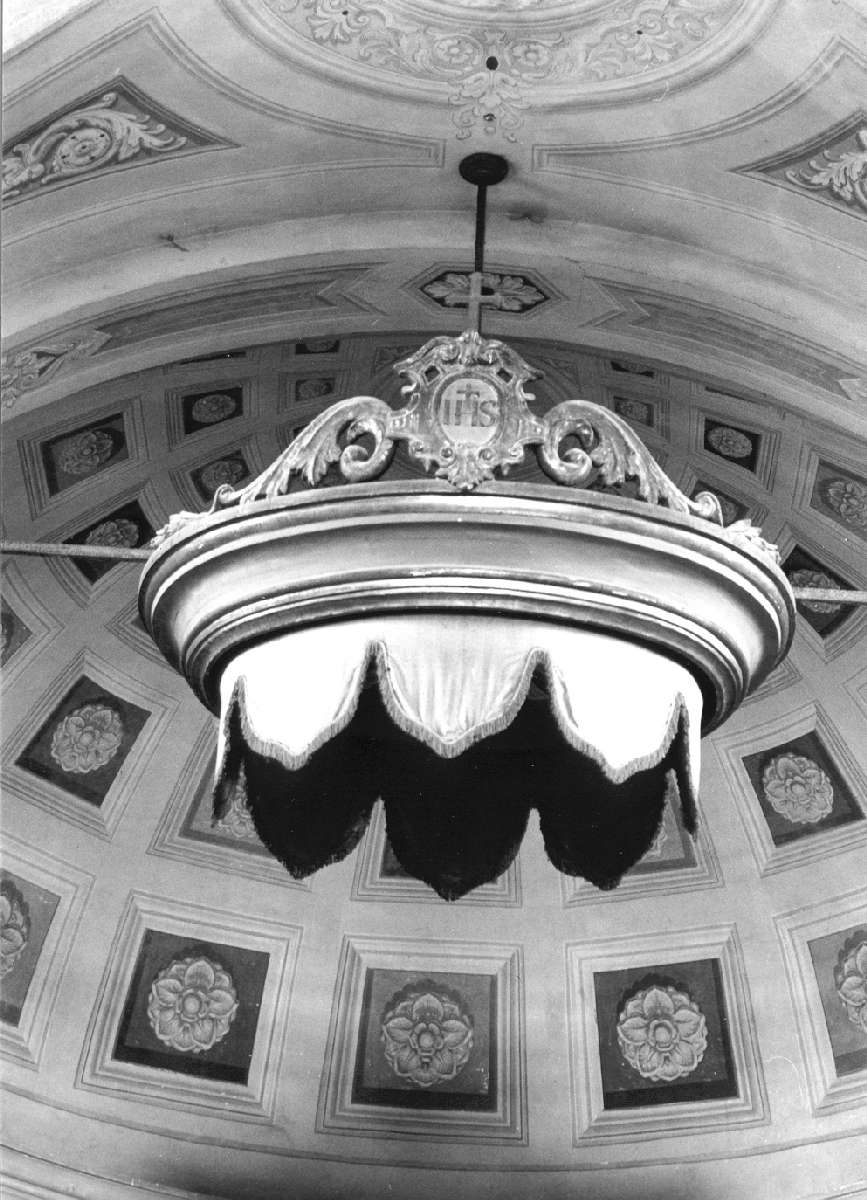 baldacchino - manifattura emiliana (ultimo quarto sec. XIX)