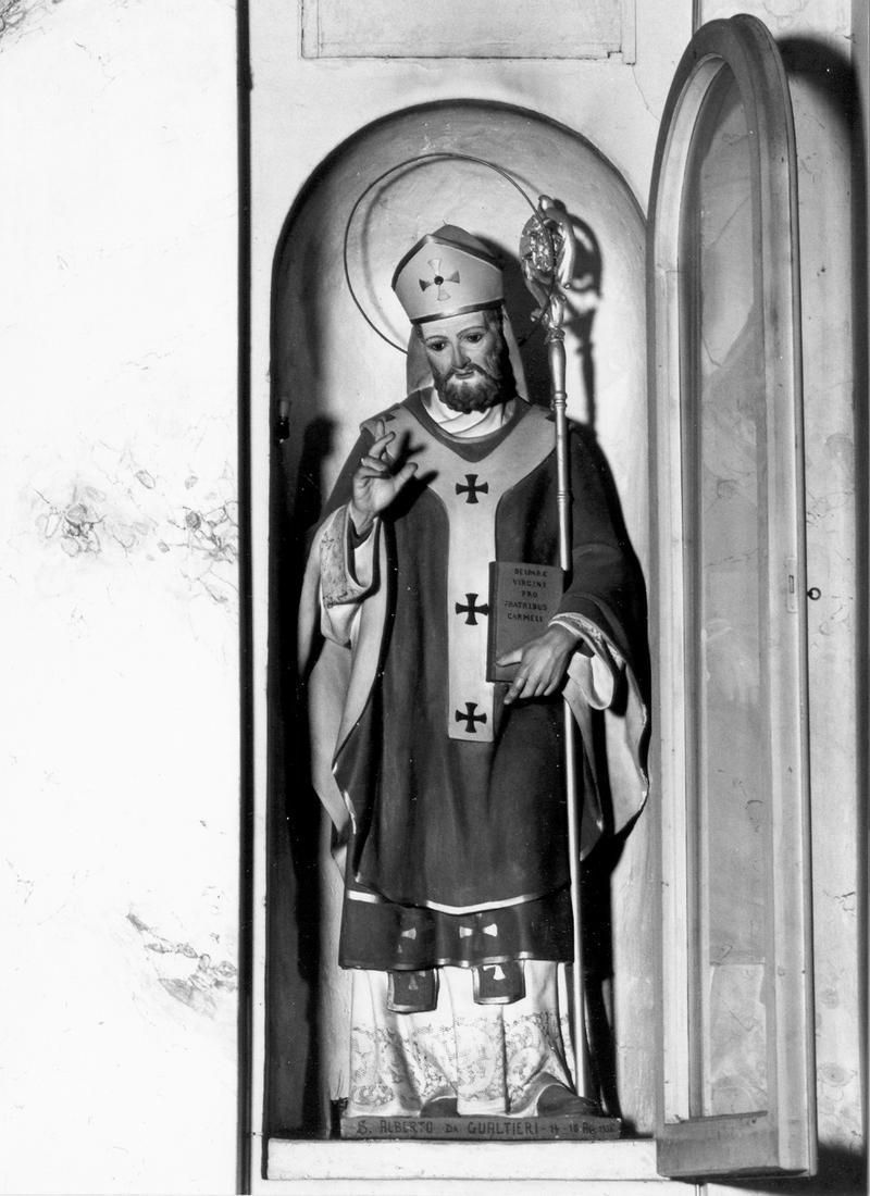 Sant'Alberto degli Avogadri (statua) - manifattura emiliano-lombarda (sec. XX)