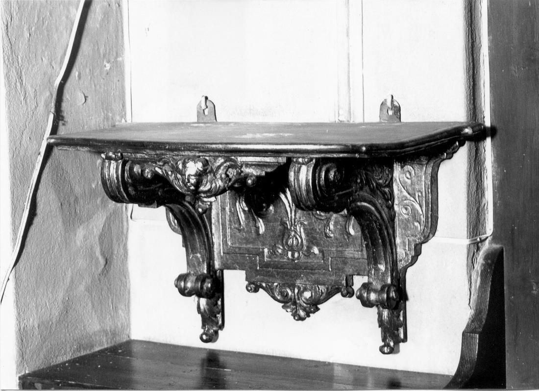 mensola, serie - manifattura emiliano-lombarda (seconda metà sec. XIX)