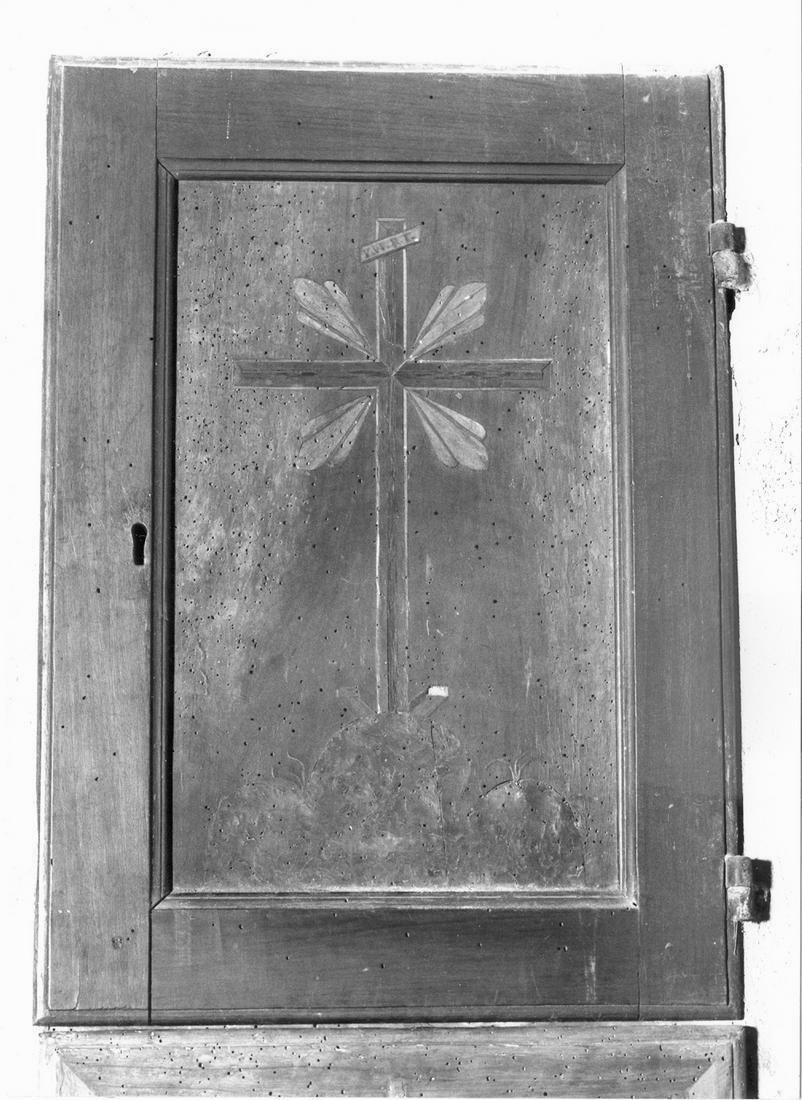 sportello di tabernacolo - manifattura emiliano-lombarda (seconda metà sec. XIX)