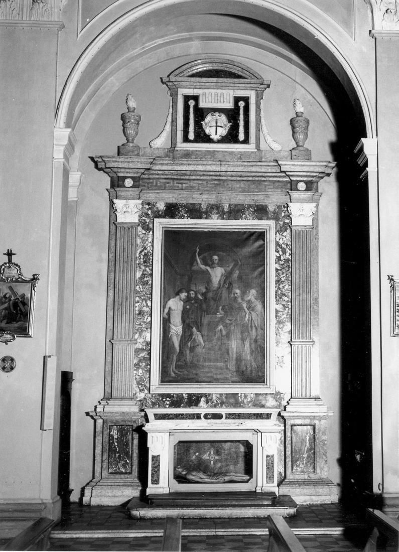 altare di Del Bosco Francesco (sec. XVIII)