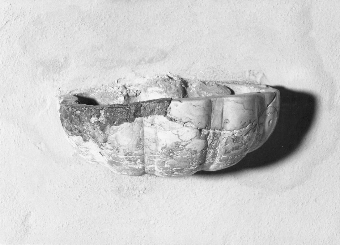 acquasantiera da parete - manifattura emiliano-lombarda (sec. XIX)