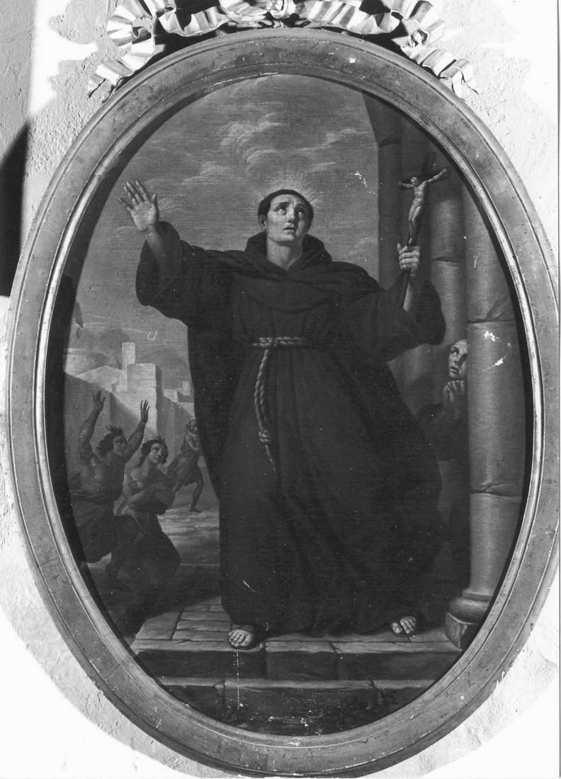 San Francesco Saverio battezza i re indiani (dipinto) di Gualdi Antonio (sec. XIX)