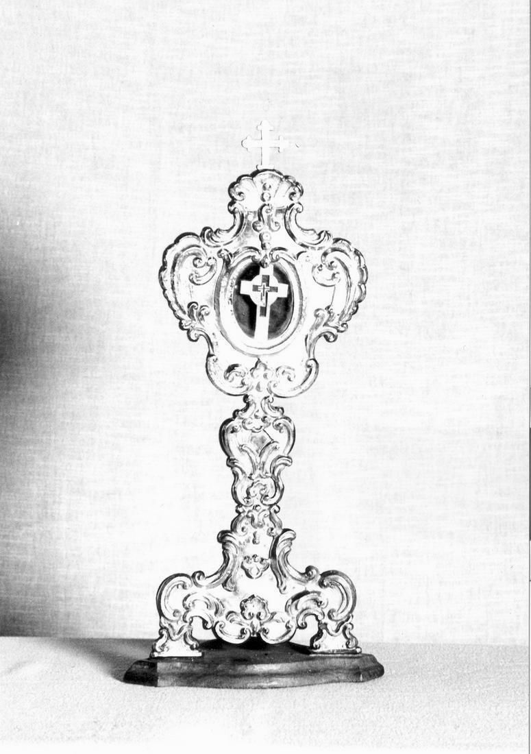 stauroteca - manifattura emiliano-lombarda (metà sec. XVIII)