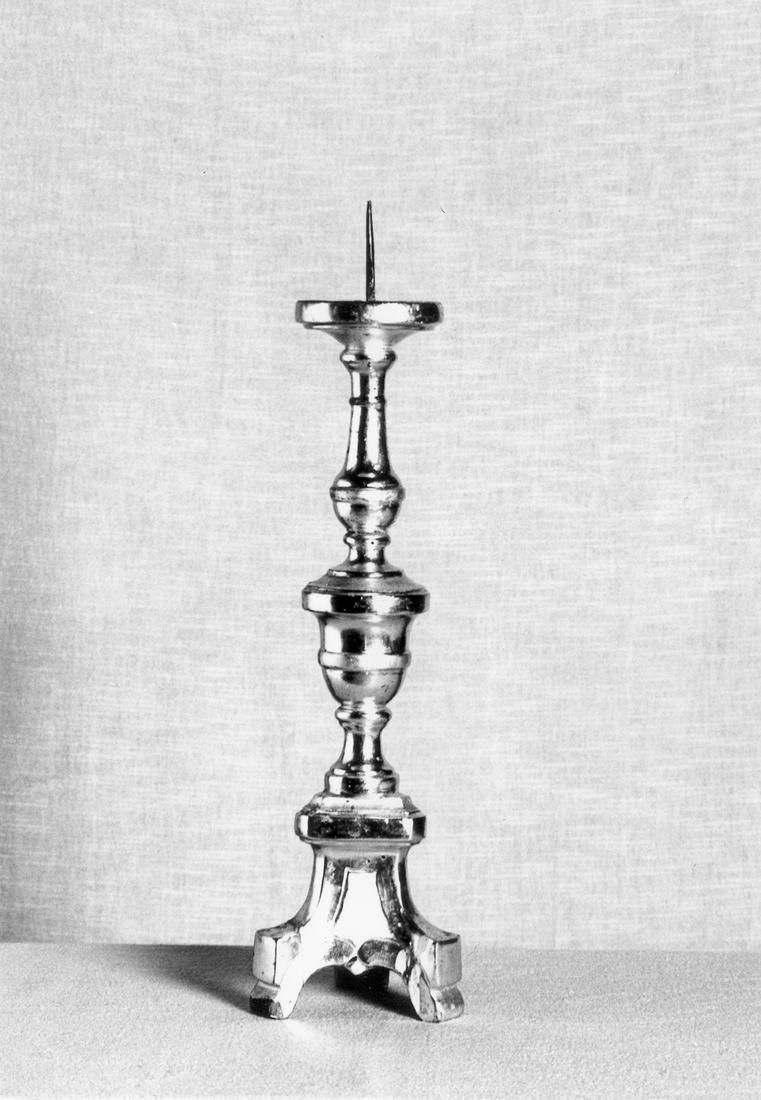 candeliere, serie - manifattura emiliano-lombarda (seconda metà sec. XIX)