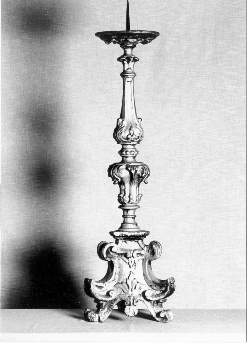 candeliere, serie - manifattura emiliano-lombarda (seconda metà sec. XVIII)