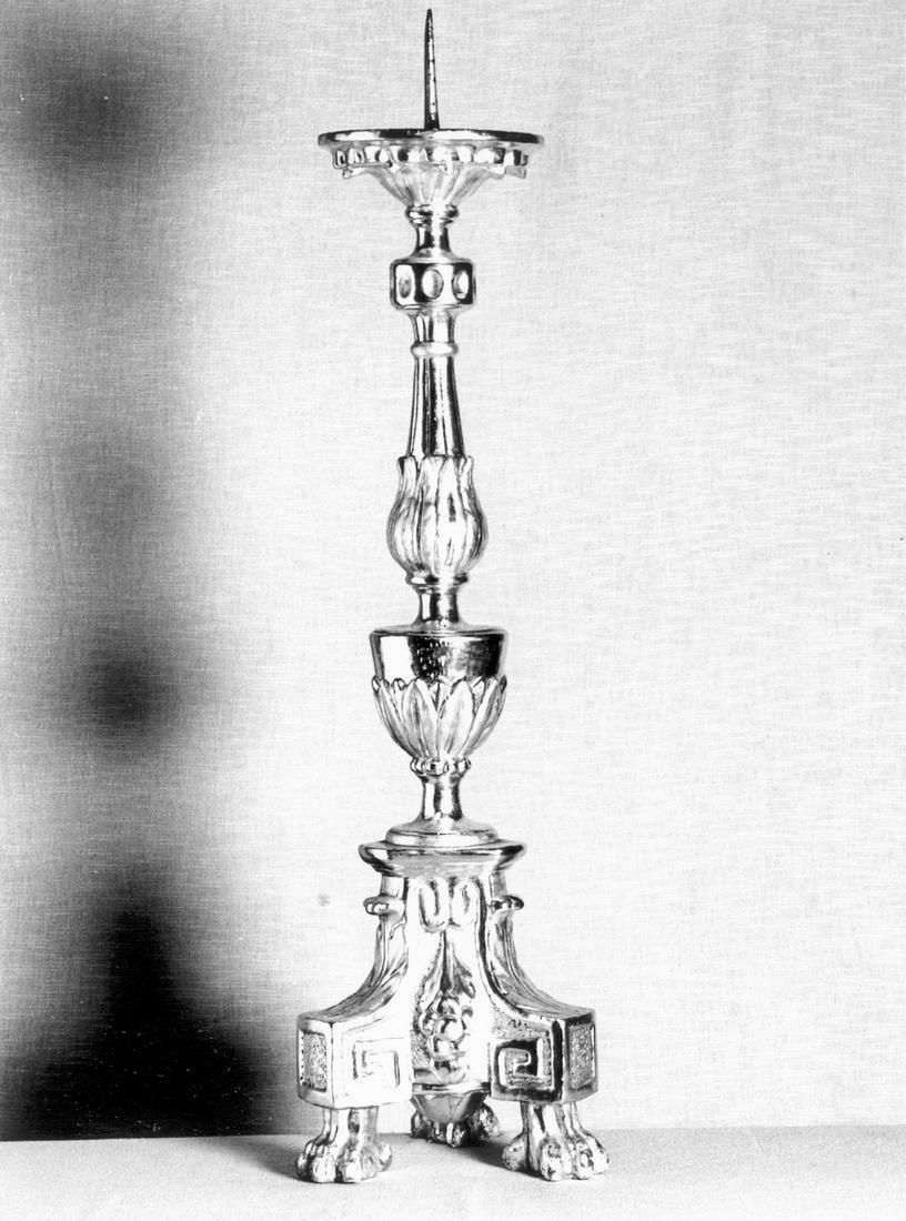 candeliere, serie - manifattura emiliano-lombarda (prima metà sec. XIX)