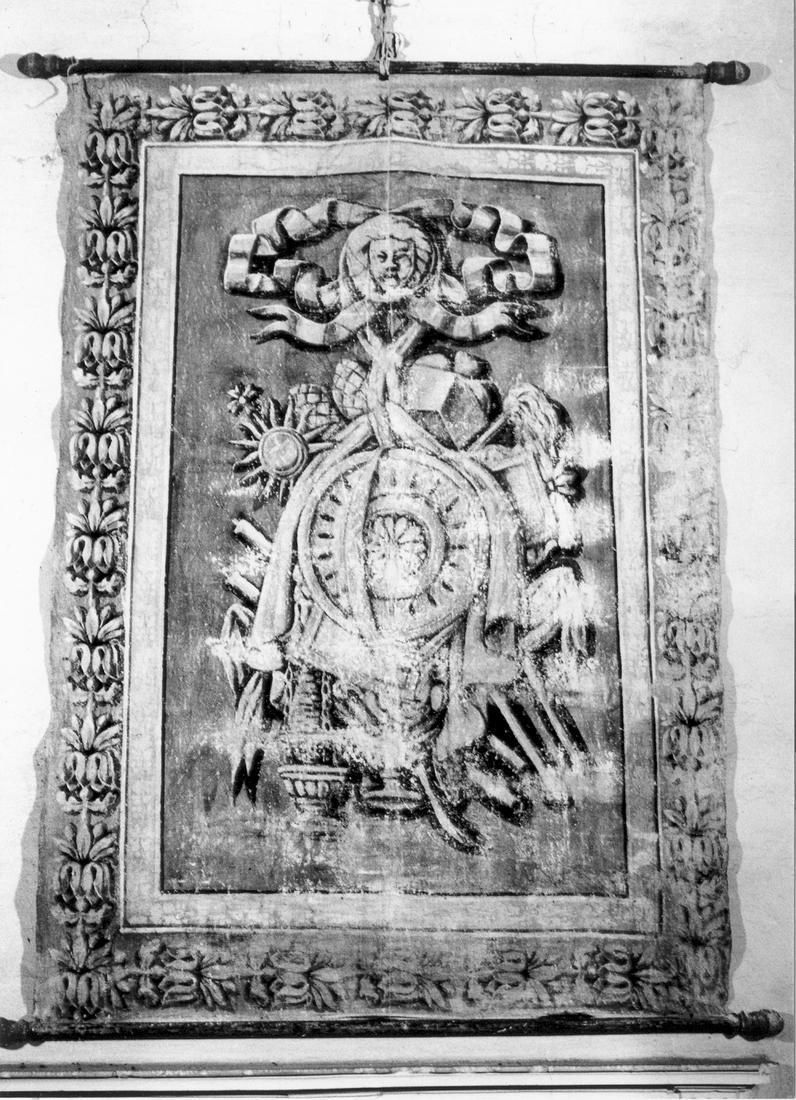 stendardo - manifattura emiliano-lombarda (seconda metà sec. XVIII)