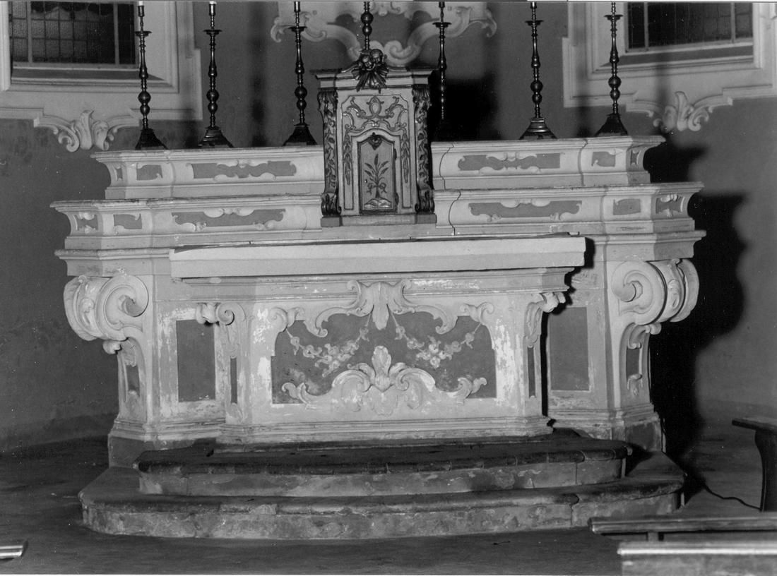 altare maggiore - manifattura emiliano-lombarda (metà sec. XVIII)