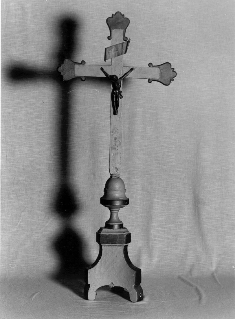 croce d'altare - manifattura emiliano-lombarda (seconda metà sec. XIX)