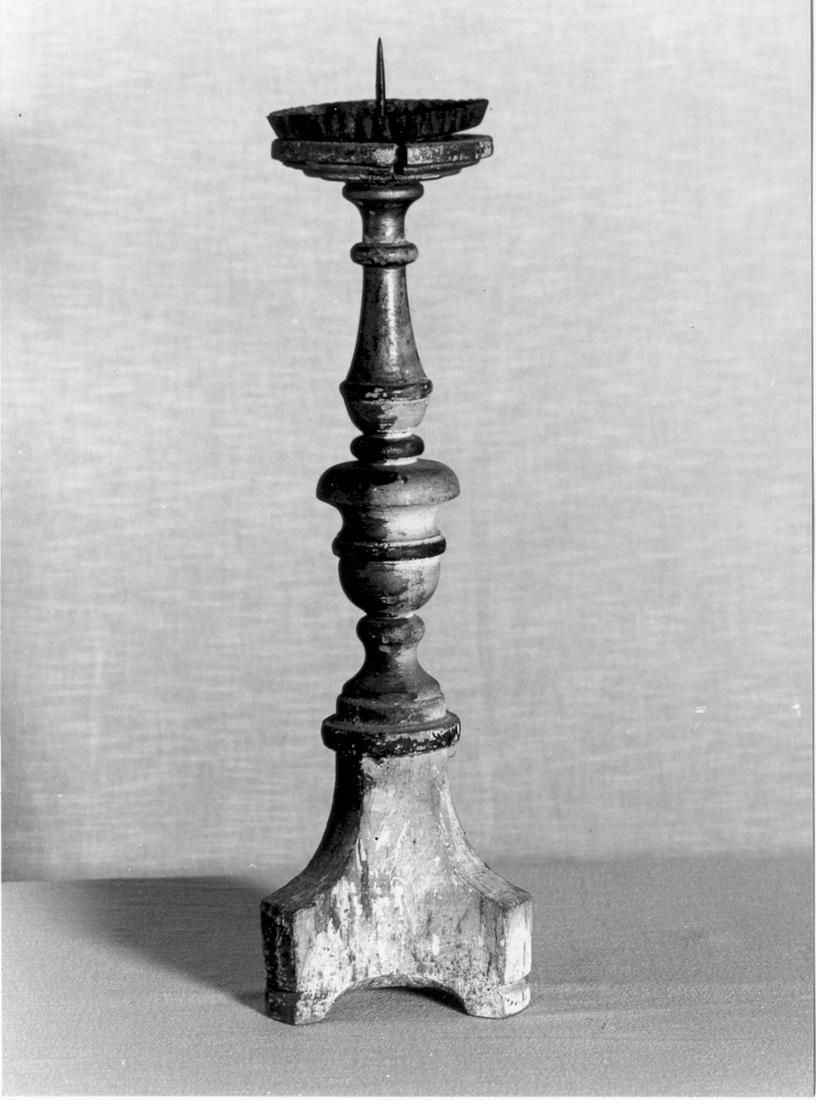 candeliere, serie - manifattura emiliano-lombarda (seconda metà sec. XIX)