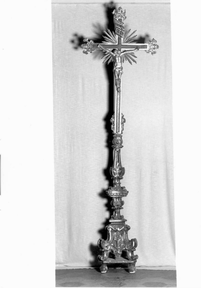 croce d'altare - manifattura emiliano-lombarda (seconda metà sec. XVIII)