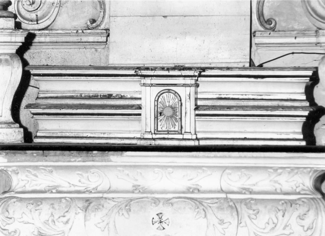 gradino d'altare - manifattura emiliano-lombarda (sec. XIX)