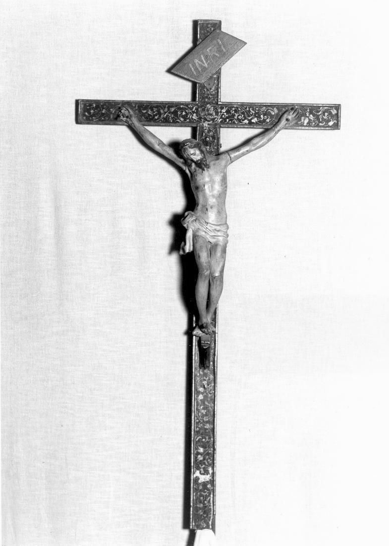 crocifisso - manifattura emiliano-lombarda (seconda metà sec. XIX)