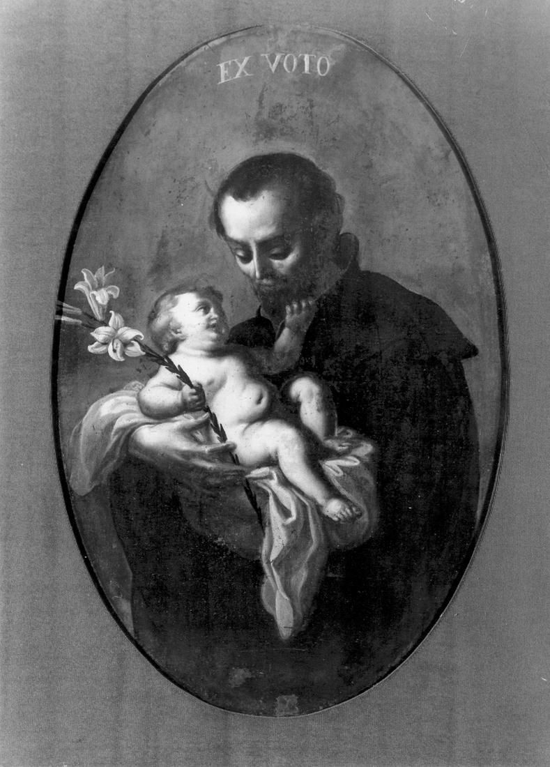San Giuseppe e Gesù Bambino (dipinto) - ambito emiliano (metà sec. XVIII)
