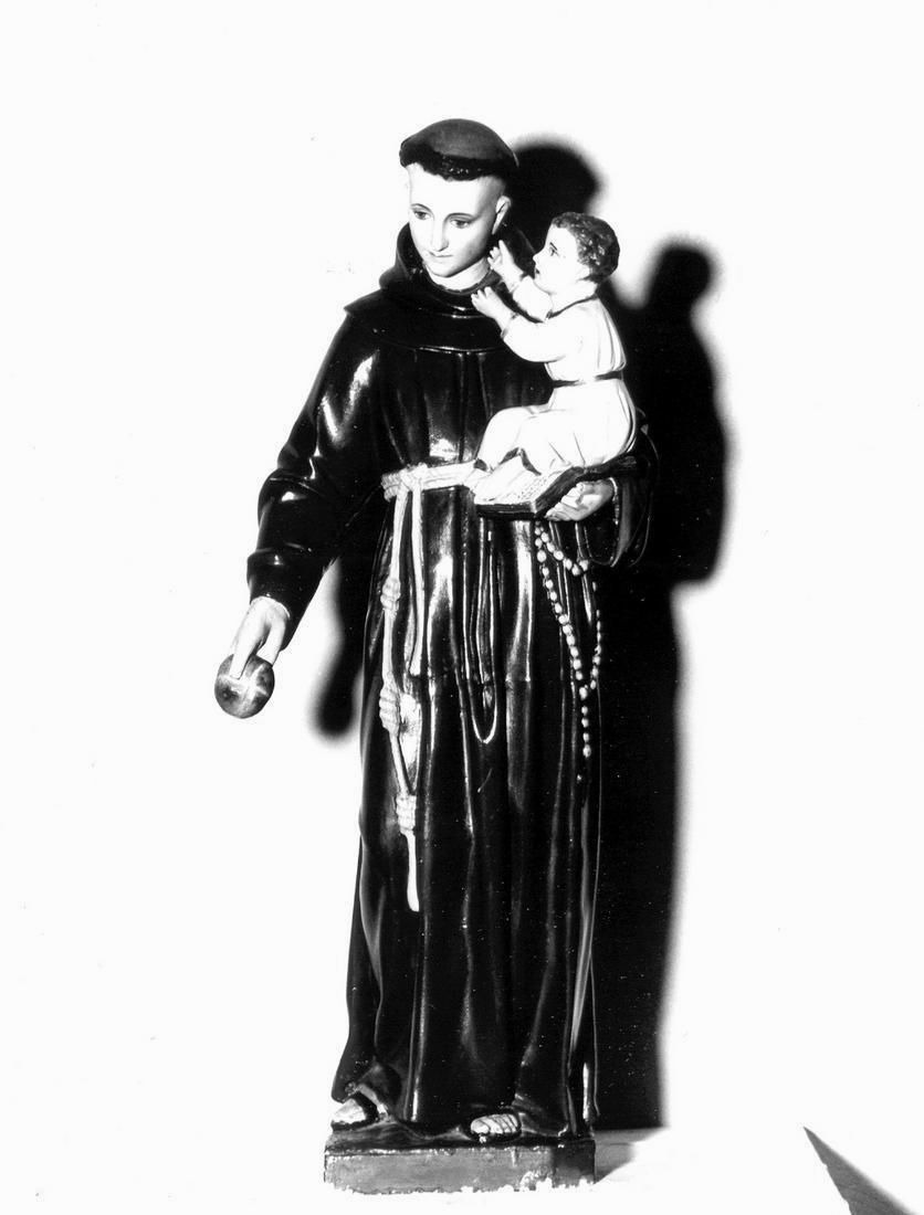 Sant'Antonio da Padova (statua) di Raffaelli Antonio (bottega) (sec. XX)