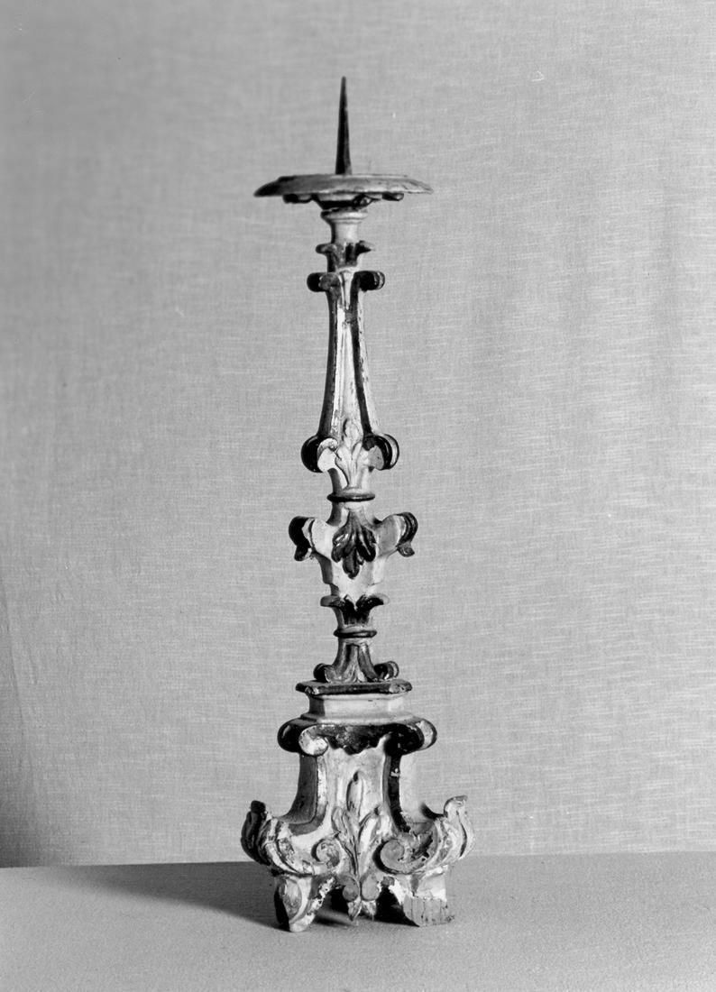 candeliere, serie - manifattura emiliano-lombarda (sec. XVIII)