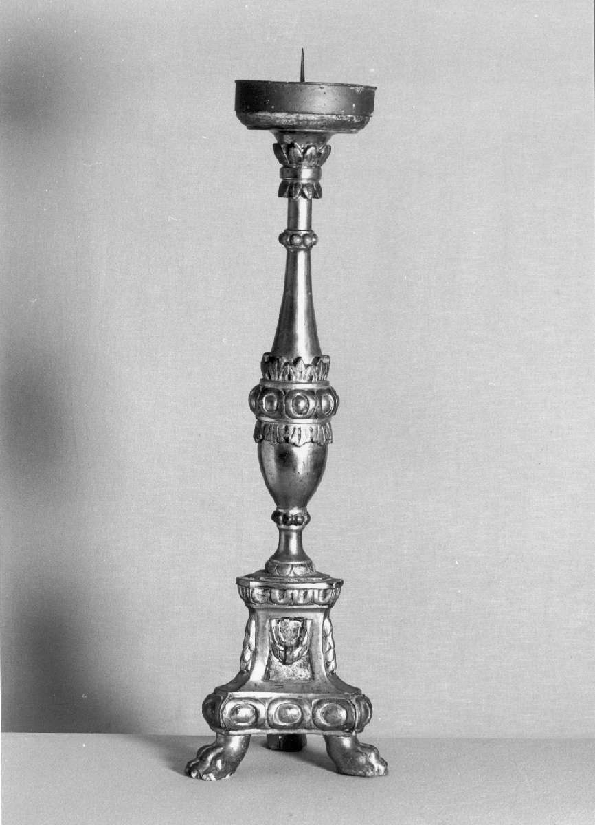 candeliere, serie - manifattura emiliana (prima metà sec. XIX)