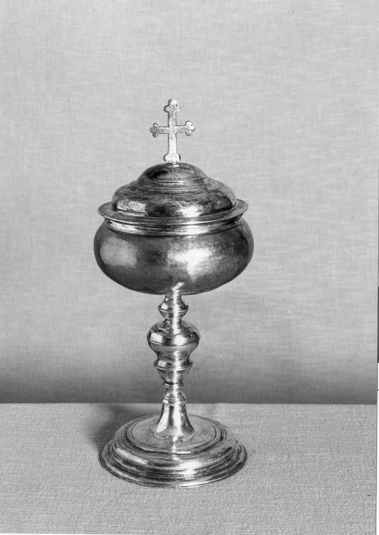 pisside - manifattura emiliano-lombarda (seconda metà sec. XVII)