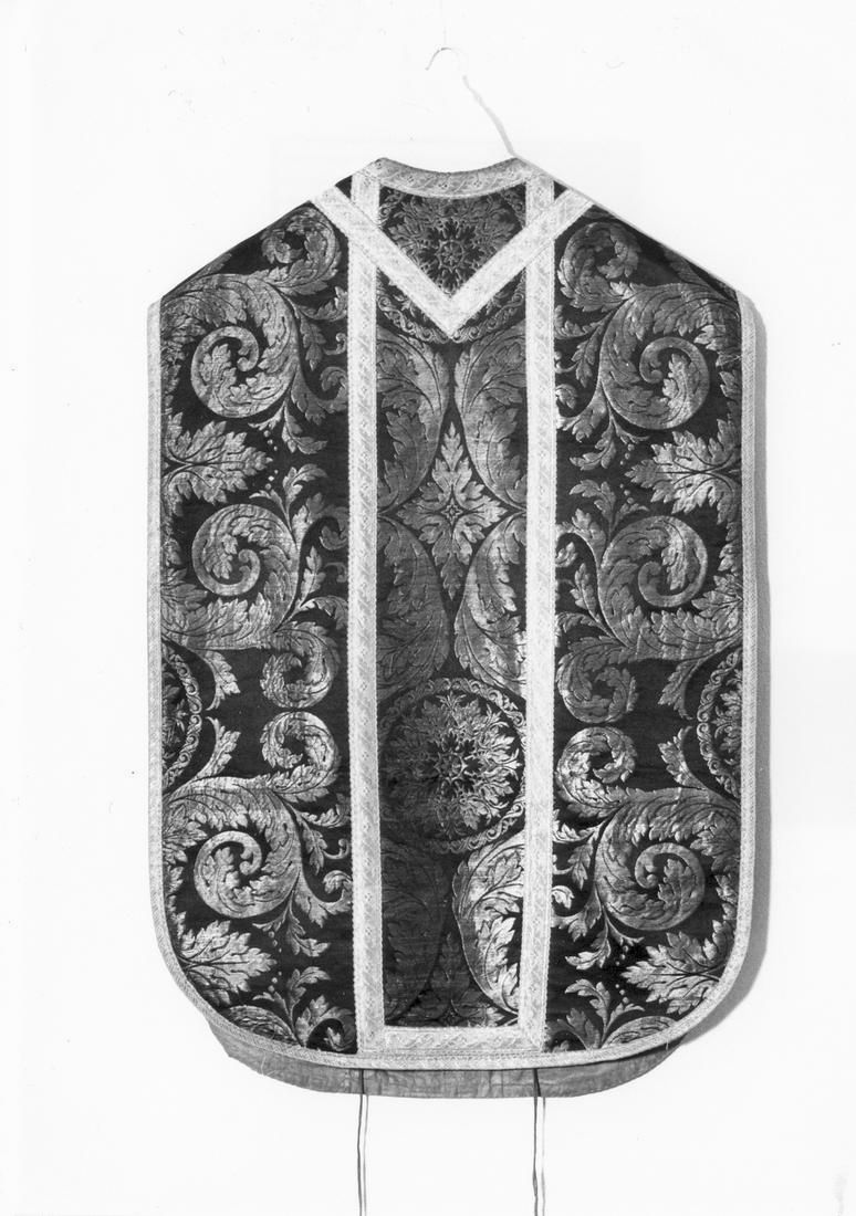paramento liturgico, insieme - manifattura italiana (fine/inizio secc. XIX/ XX)