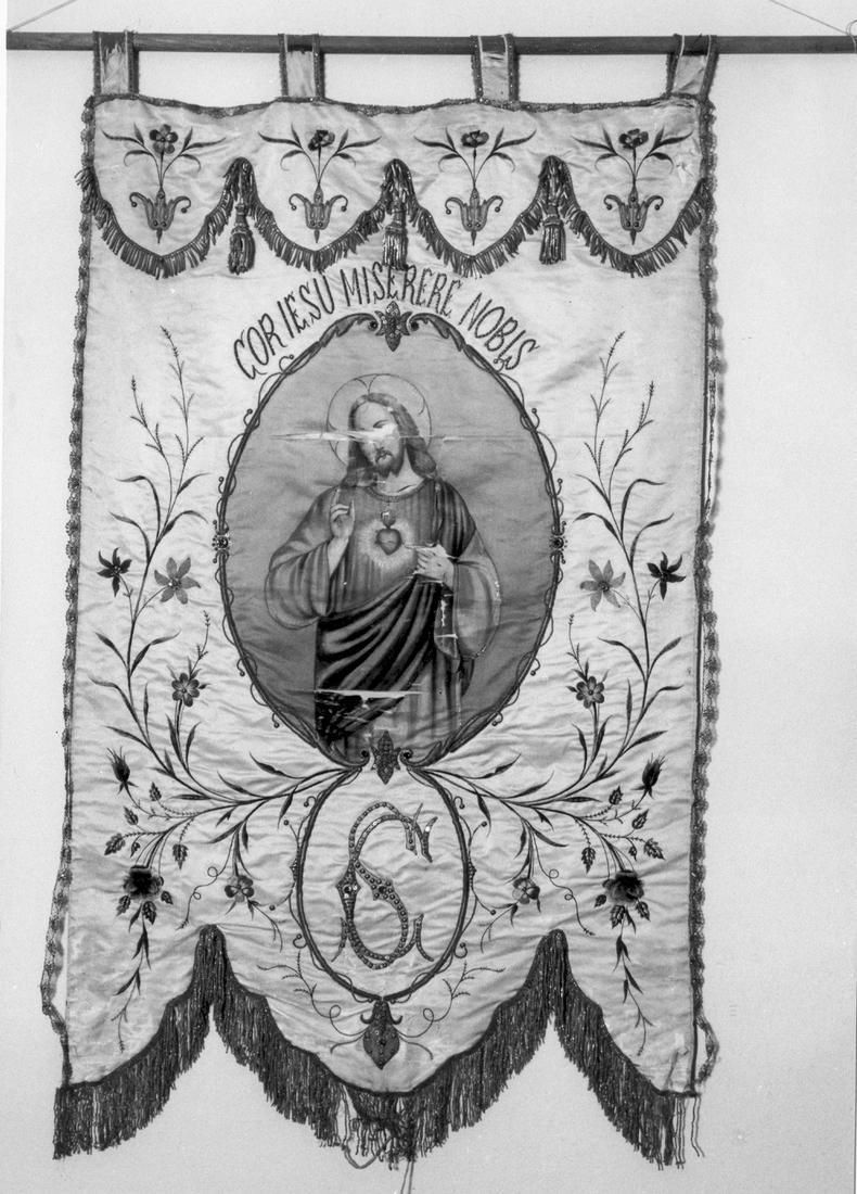 Sacro Cuore di Gesù (banda processionale) - manifattura emiliano-lombarda (fine/inizio secc. XIX/ XX)
