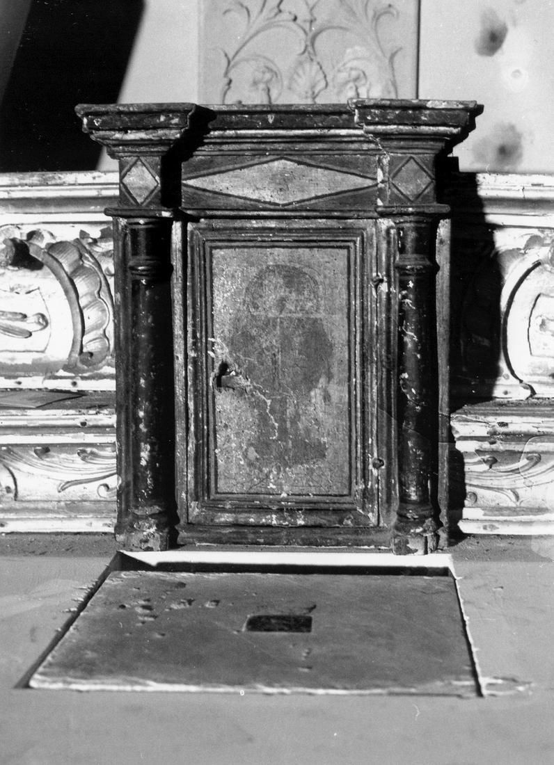 tabernacolo - manifattura emiliano-lombarda (metà sec. XVIII)