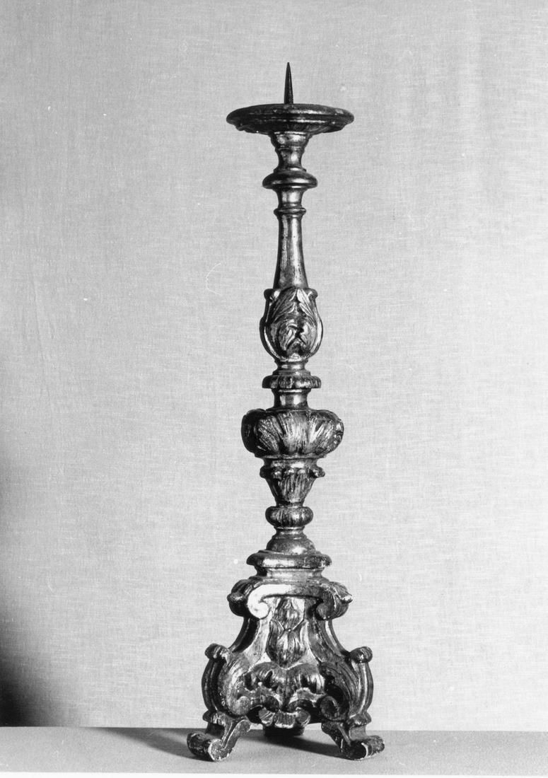 candeliere, serie - manifattura emiliano-lombarda (seconda metà sec. XVIII)