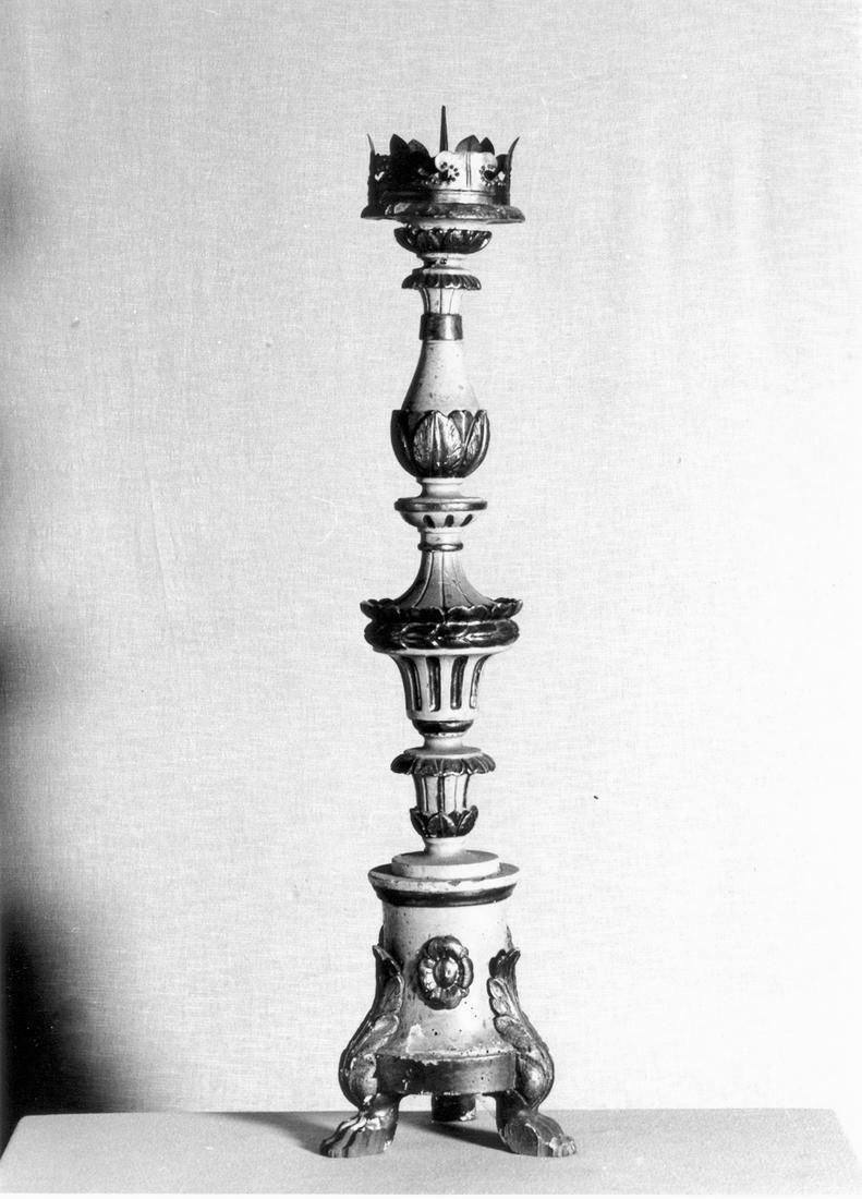 candeliere, serie - manifattura emiliano-lombarda (prima metà sec. XIX)