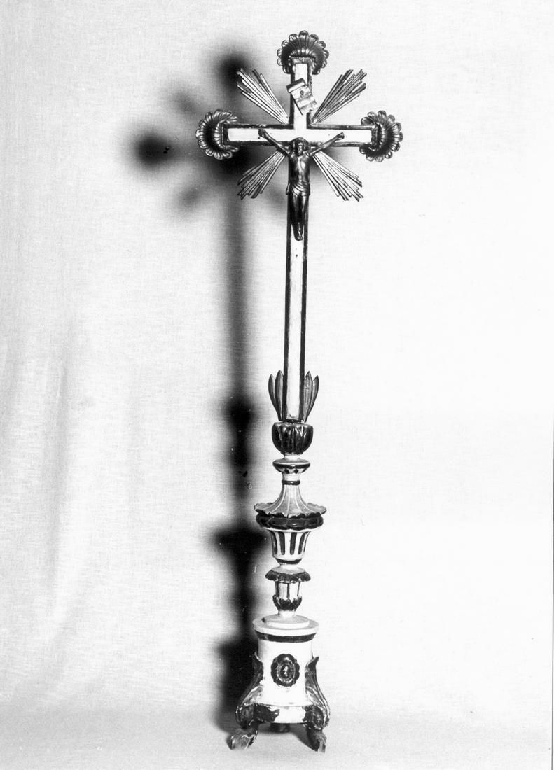 croce d'altare - manifattura emiliano-lombarda (prima metà sec. XIX)