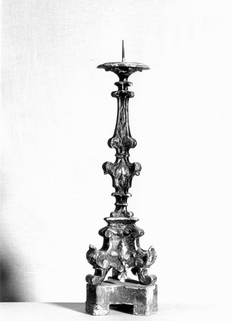 candeliere, serie - manifattura emiliano-lombarda (seconda metà sec. XVIII)