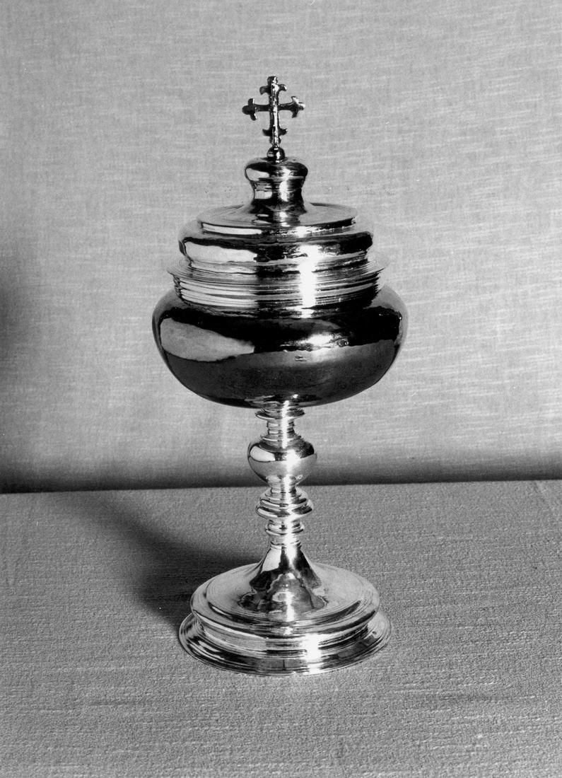 pisside - manifattura emiliano-lombarda (prima metà sec. XIX)