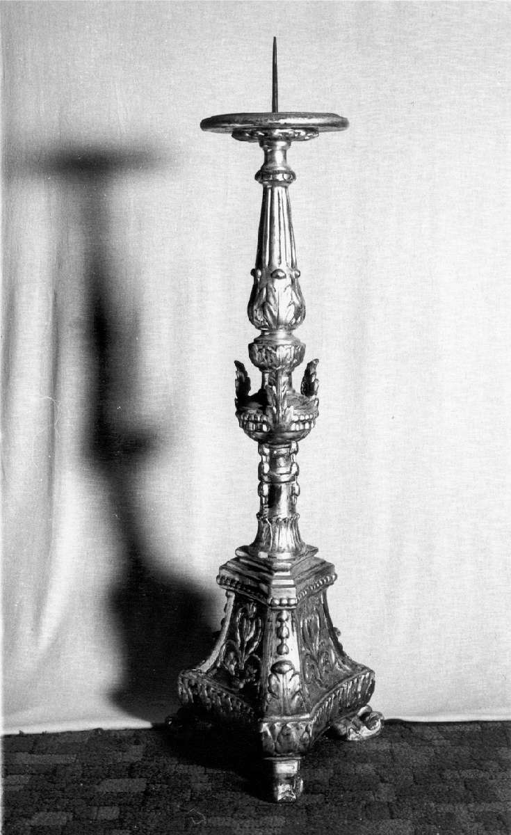 candeliere, serie - manifattura emiliano-lombarda (prima metà sec. XIX)