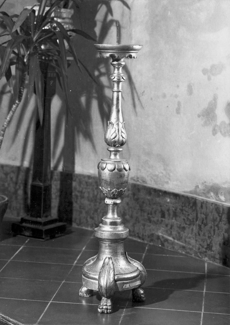 candeliere, serie - manifattura emiliana (sec. XIX)