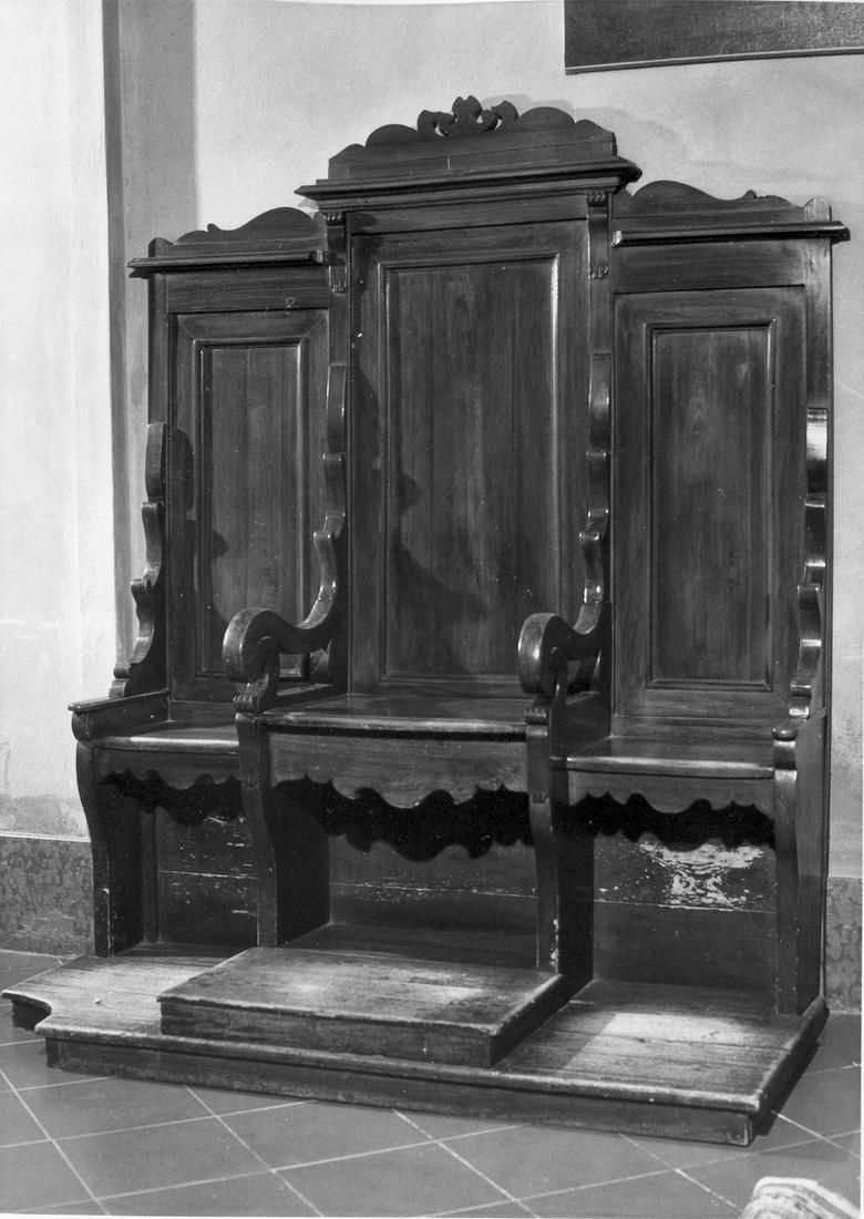 stalli del coro di Ugoletti (sec. XIX)