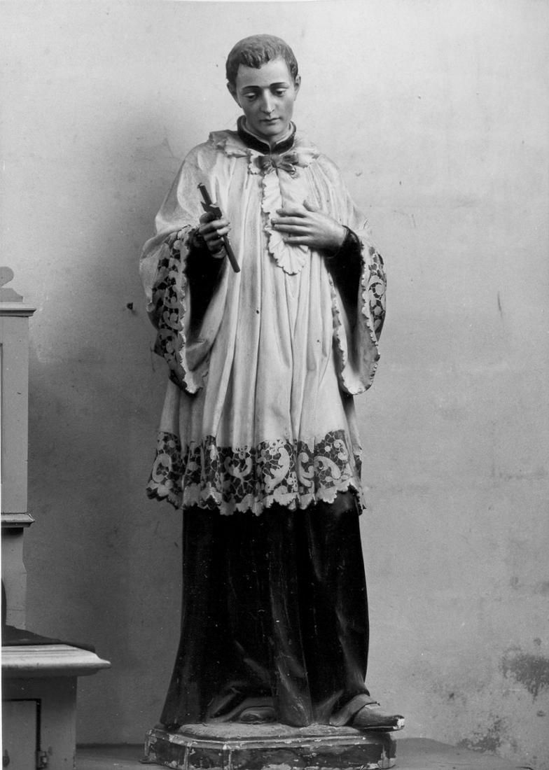 San Luigi Gonzaga (statua) - ambito emiliano (sec. XX)