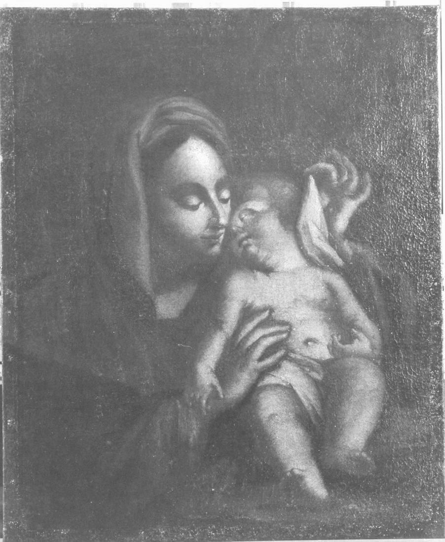 Madonna con Bambino (dipinto) - ambito emiliano (seconda metà sec. XVII)