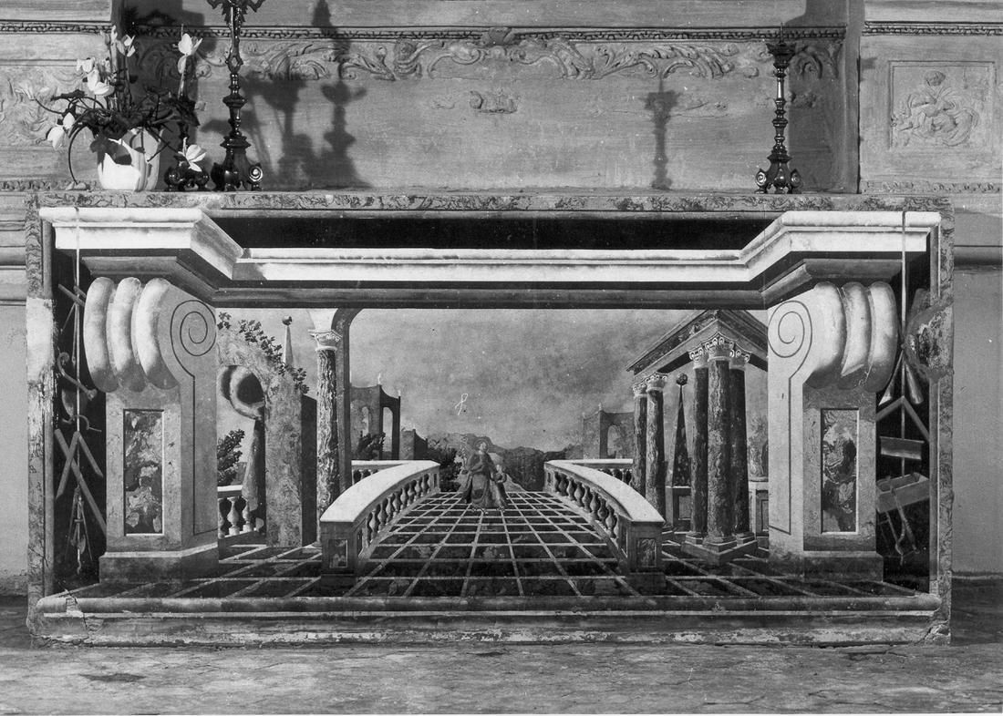 San Giuseppe e Gesù Bambino (paliotto) - manifattura carpigiana (sec. XVII)