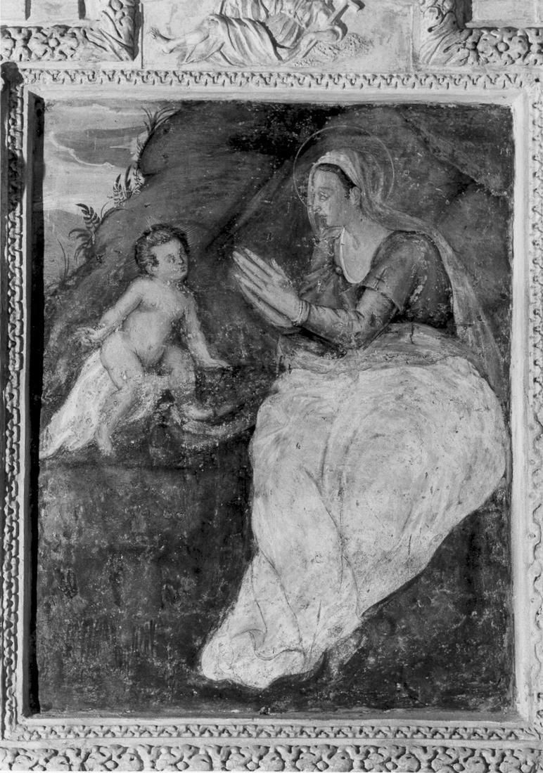 Madonna con Bambino (dipinto) - ambito emiliano (seconda metà sec. XVII)