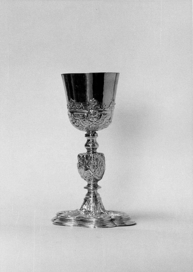 calice - manifattura emiliana (prima metà sec. XIX)