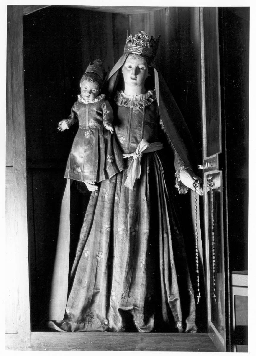 Madonna del Rosario (statua) - ambito emiliano (sec. XVII)