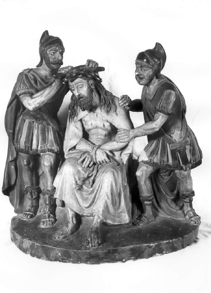 Cristo deriso (scultura) - ambito modenese (metà sec. XIX)